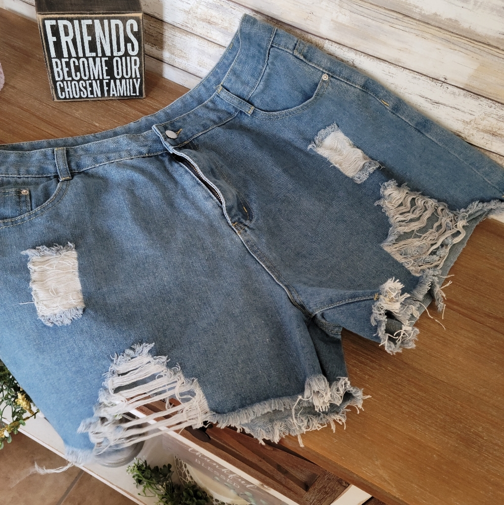 Jean shorts